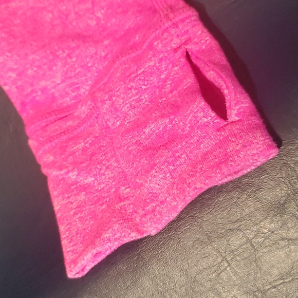 Lululemon vibrant pink zip sweater - Picture 3 of 7